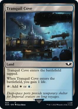 Tranquil Cove (Surge Foil), Universes Beyond: Warhammer 40,000 303