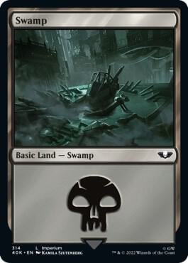Swamp (314), Universes Beyond: Warhammer 40,000 314