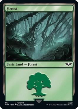 Forest (317), Universes Beyond: Warhammer 40,000 317