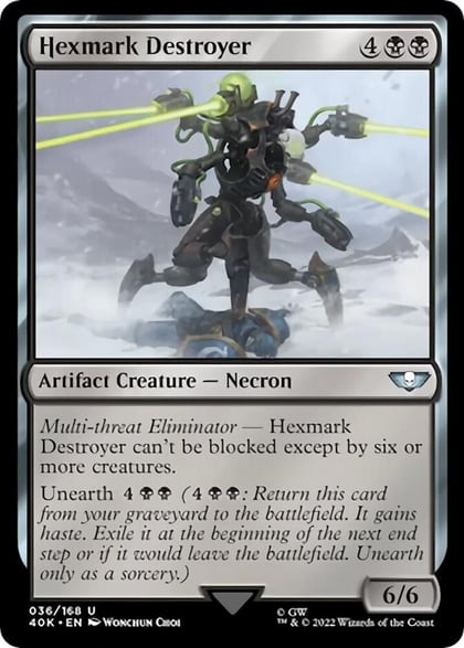 Hexmark Destroyer, Universes Beyond: Warhammer 40,000 36