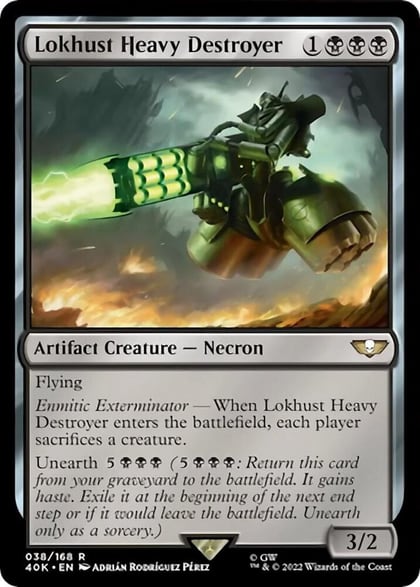 Lokhust Heavy Destroyer, Universes Beyond: Warhammer 40,000 38