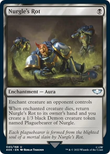Nurgle's Rot, Universes Beyond: Warhammer 40,000 45