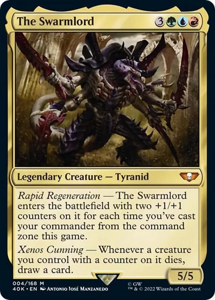The Swarmlord (Surge Foil), Universes Beyond: Warhammer 40,000 4