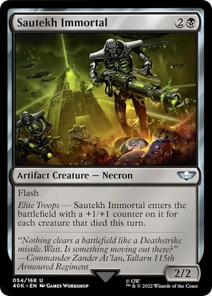 Sautekh Immortal (Surge Foil), Universes Beyond: Warhammer 40,000 54