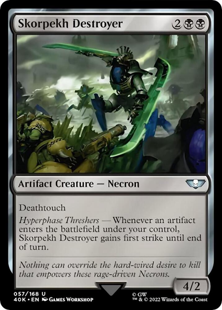 Skorpekh Destroyer (Surge Foil), Universes Beyond: Warhammer 40,000 57