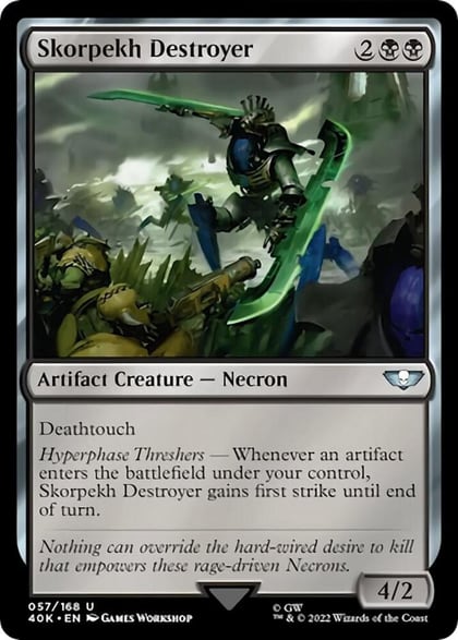 Skorpekh Destroyer, Universes Beyond: Warhammer 40,000 57