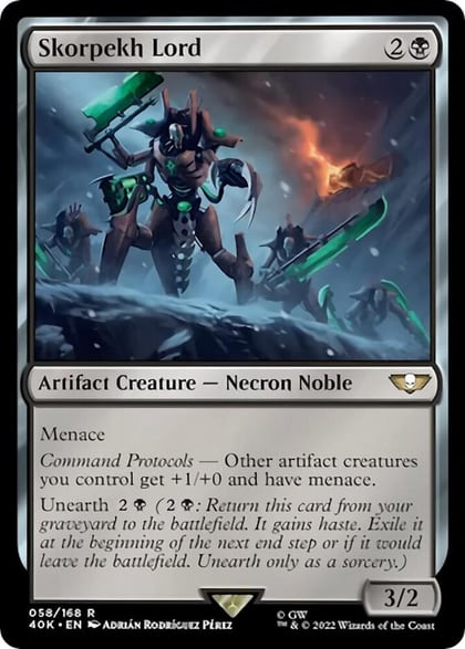 Skorpekh Lord, Universes Beyond: Warhammer 40,000 58