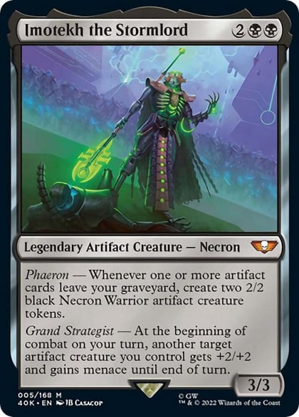Imotekh the Stormlord (Surge Foil), Universes Beyond: Warhammer 40,000 5