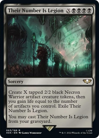 Their Number Is Legion (Surge Foil), Universes Beyond: Warhammer 40,000 63