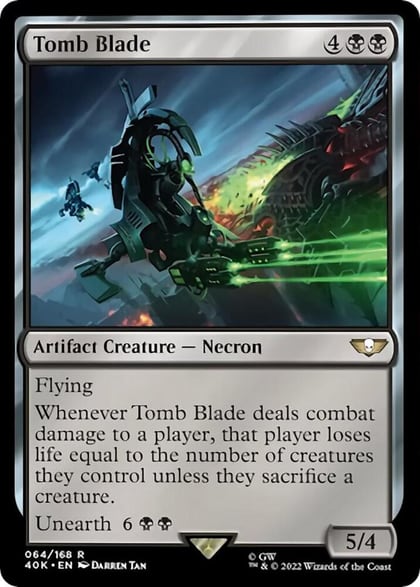 Tomb Blade (Surge Foil), Universes Beyond: Warhammer 40,000 64