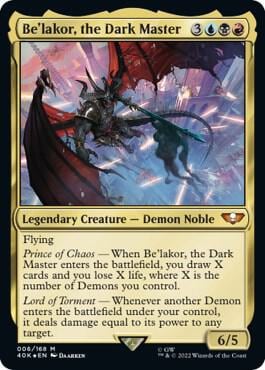 Be'lakor, the Dark Master (Surge Foil), Universes Beyond: Warhammer 40,000 6