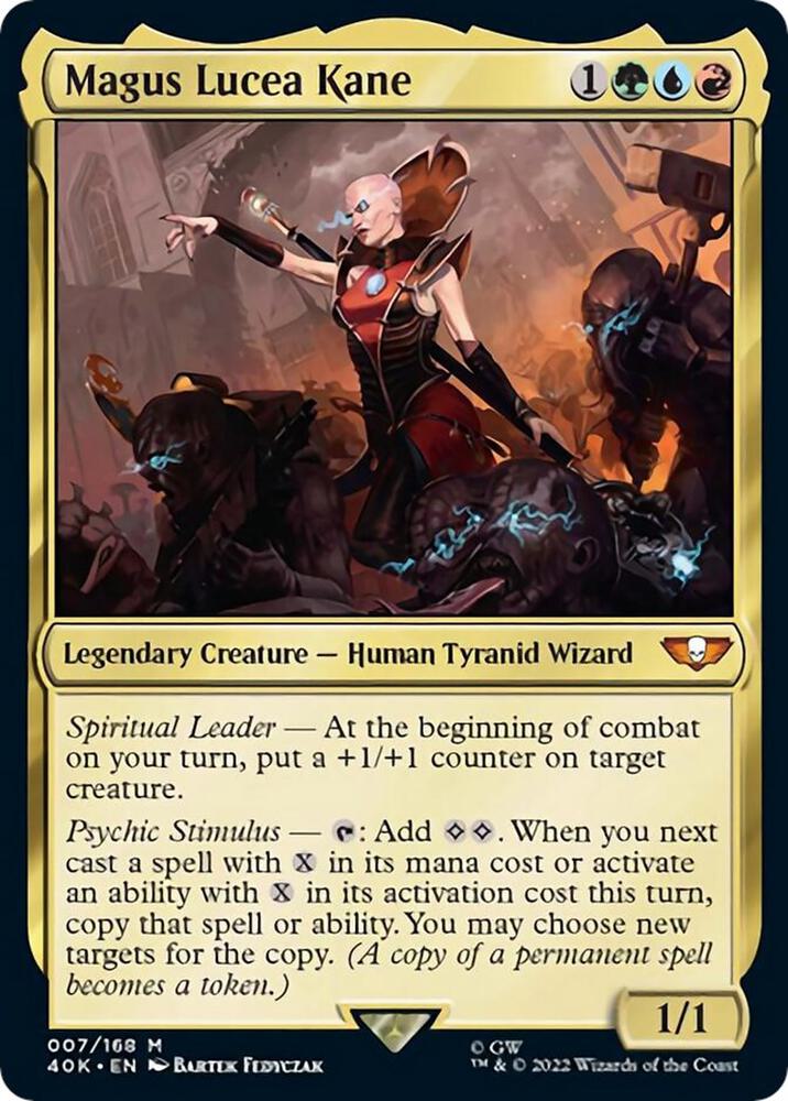 Magus Lucea Kane (Surge Foil), Universes Beyond: Warhammer 40,000 7