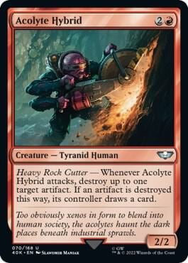 Acolyte Hybrid, Universes Beyond: Warhammer 40,000 70