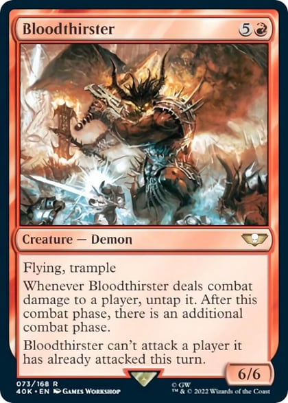 Bloodthirster (Surge Foil), Universes Beyond: Warhammer 40,000 73