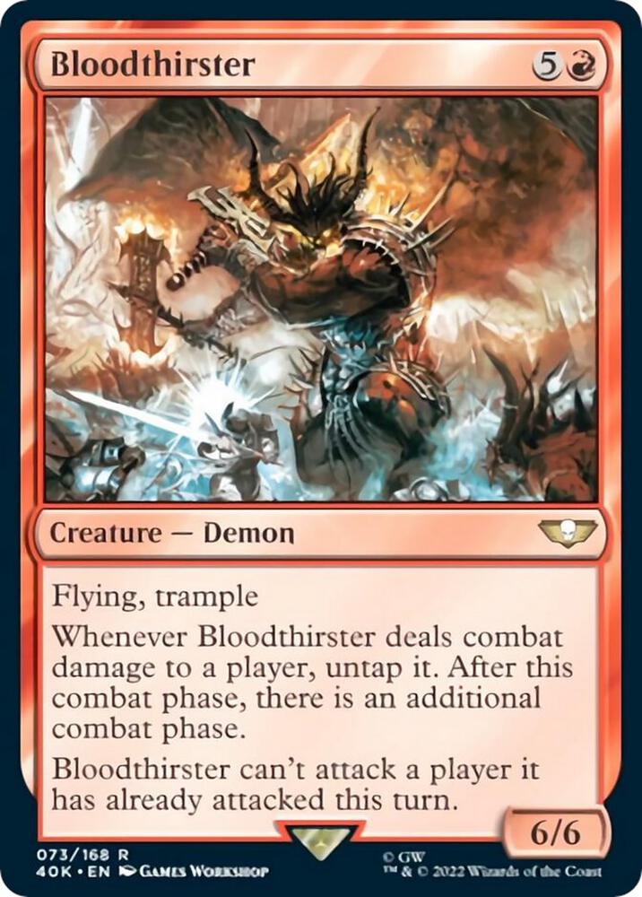 Bloodthirster, Universes Beyond: Warhammer 40,000 73