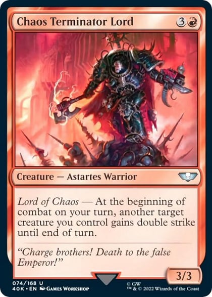 Chaos Terminator Lord, Universes Beyond: Warhammer 40,000 74