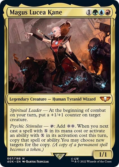 Magus Lucea Kane (Surge Foil), Universes Beyond: Warhammer 40,000 7