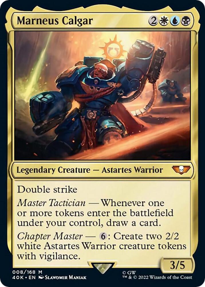 Marneus Calgar (Surge Foil), Universes Beyond: Warhammer 40,000 8