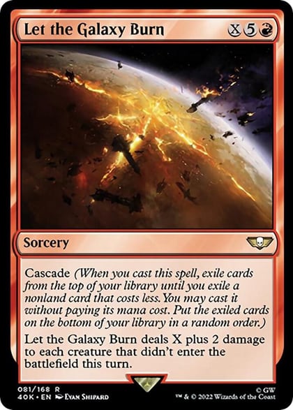 Let the Galaxy Burn, Universes Beyond: Warhammer 40,000 81
