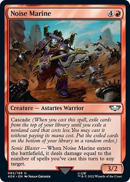Noise Marine (Surge Foil), Universes Beyond: Warhammer 40,000 82
