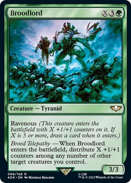 Broodlord (Surge Foil), Universes Beyond: Warhammer 40,000 89