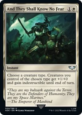 And They Shall Know No Fear, Universes Beyond: Warhammer 40,000 9