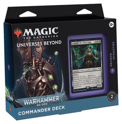 Universes Beyond: Warhammer 40,000 - Necron Dynasties Commander Deck, Universes Beyond: Warhammer 40,000 P272308