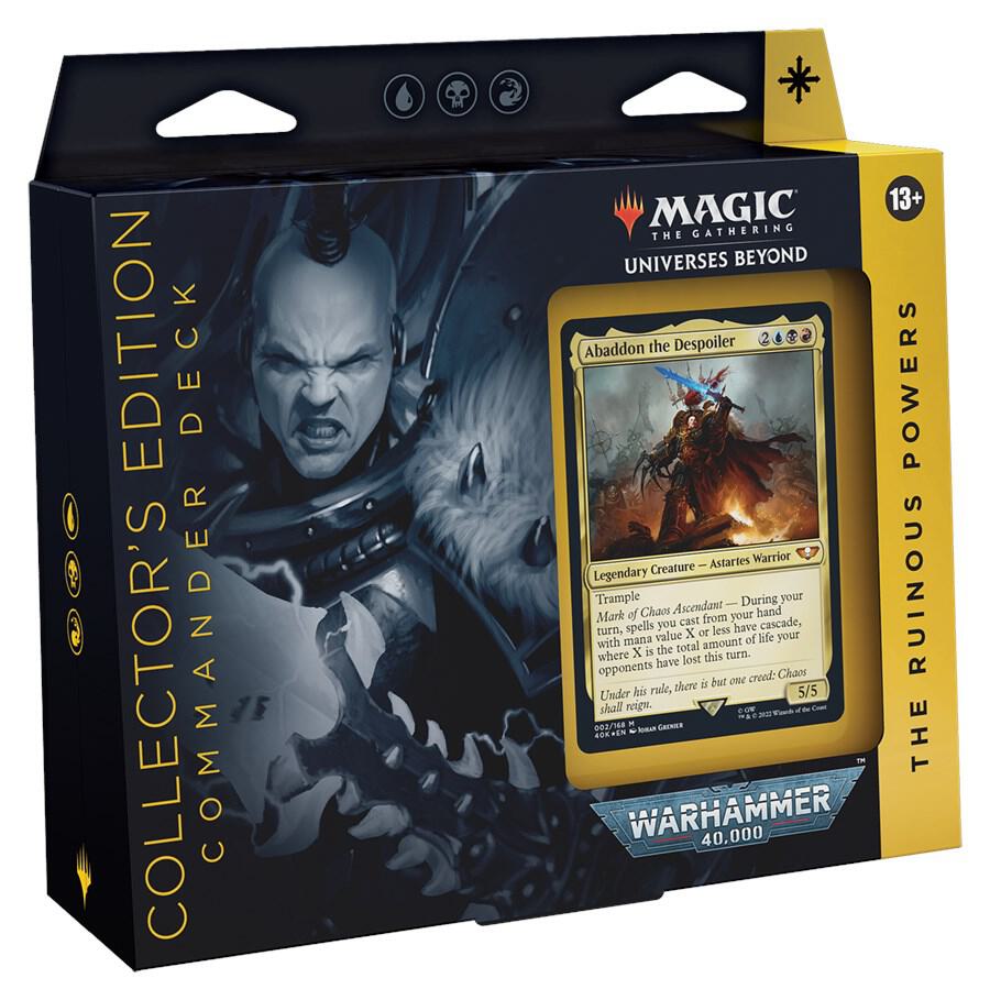 Universes Beyond: Warhammer 40,000 - The Ruinous Powers Commander Deck (Collector's Edition), Universes Beyond: Warhammer 40,000 P272317