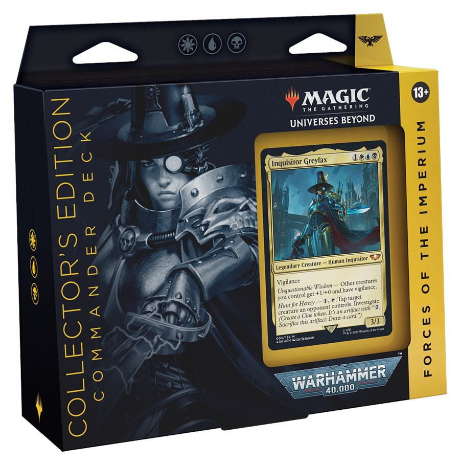 Universes Beyond: Warhammer 40,000 - Forces of the Imperium Commander Deck (Collector's Edition), Universes Beyond: Warhammer 40,000 P272318