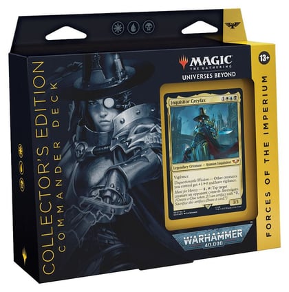 Universes Beyond: Warhammer 40,000 - Forces of the Imperium Commander Deck (Collector's Edition), Universes Beyond: Warhammer 40,000 P272318