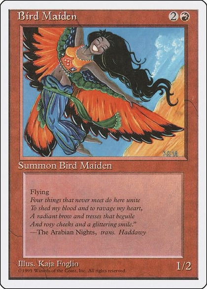 Bird Maiden, Fourth Edition 195