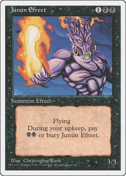Junun Efreet, Fourth Edition 27
