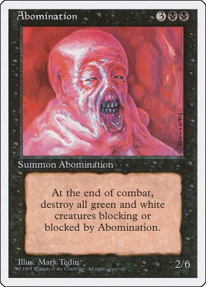 Abomination, Fourth Edition #1633