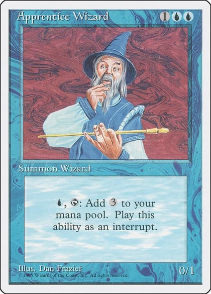 Apprentice Wizard, Fourth Edition #1646