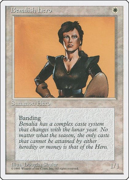 Benalish Hero, Fourth Edition #1657