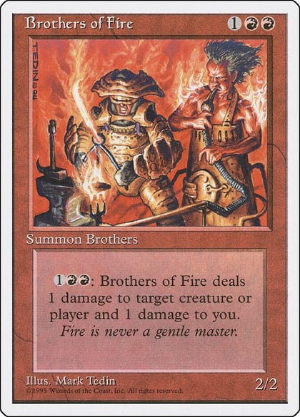 Brothers of Fire, Fourth Edition #1676