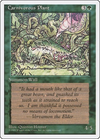 Carnivorous Plant, Fourth Edition #1678