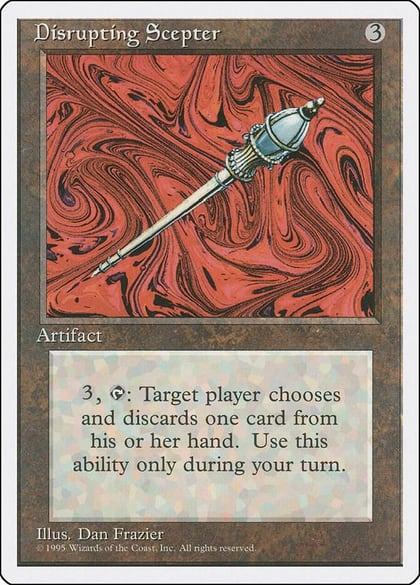 Disrupting Scepter, Fourth Edition #1722
