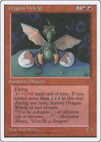 Dragon Whelp, Fourth Edition #1725