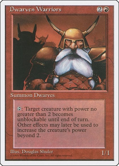 Dwarven Warriors, Fourth Edition #1730