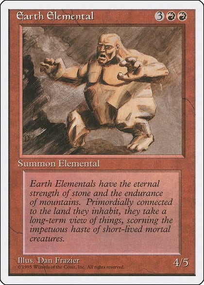 Earth Elemental, Fourth Edition #1731
