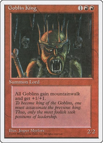 Goblin King, Fourth Edition #1774