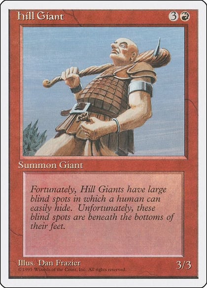 Hill Giant, Fourth Edition #1784