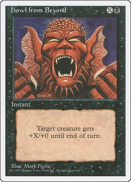 Howl from Beyond, Fourth Edition #1787