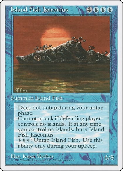 Island Fish Jasconius, Fourth Edition #1803