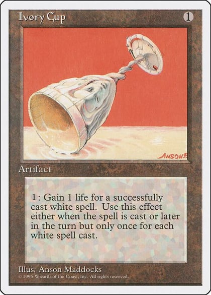 Ivory Cup, Fourth Edition #1805