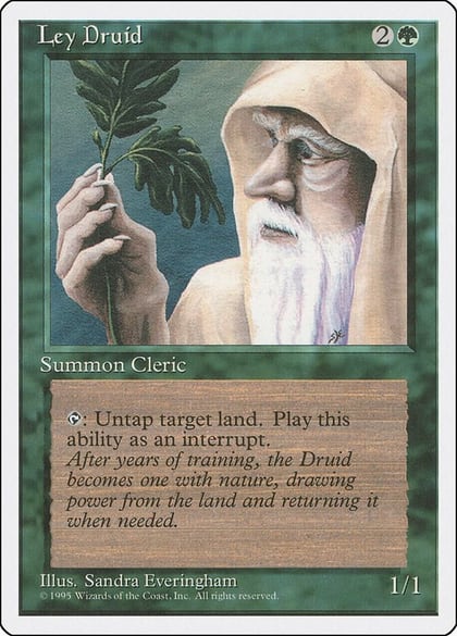 Ley Druid, Fourth Edition #1820