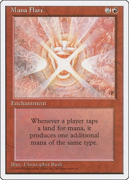 Mana Flare, Fourth Edition #1837