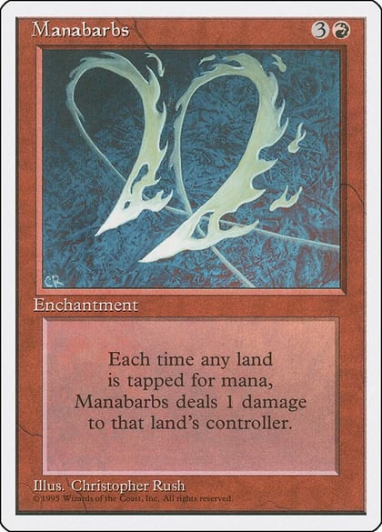 Manabarbs, Fourth Edition #1840