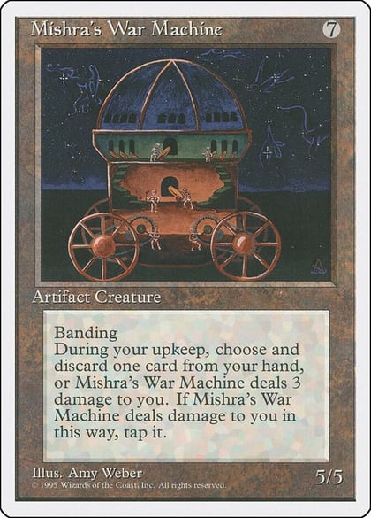 Mishra's War Machine, Fourth Edition #1850